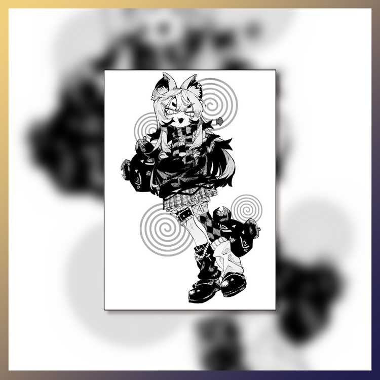 Ekkomori 5x7" Print [PREORDER]