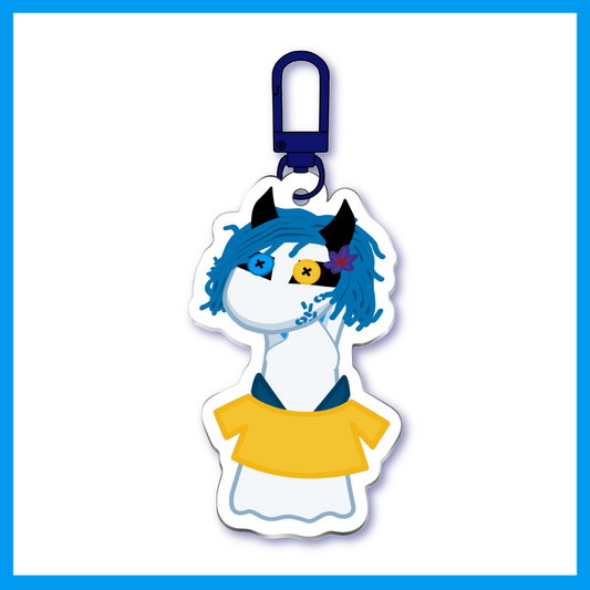 Lady Saffron Keychain