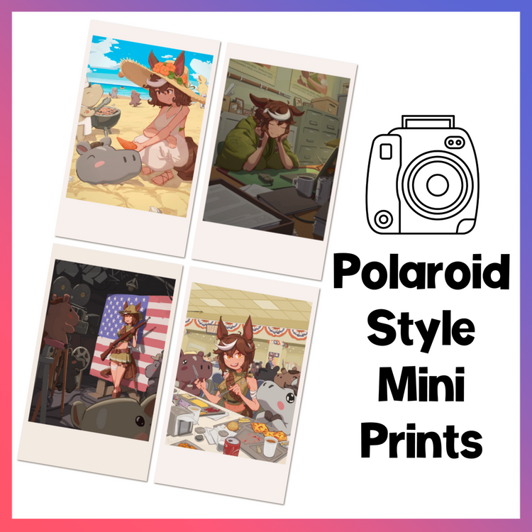 Tomoe Umari Mock-Polaroid Mini Print Set