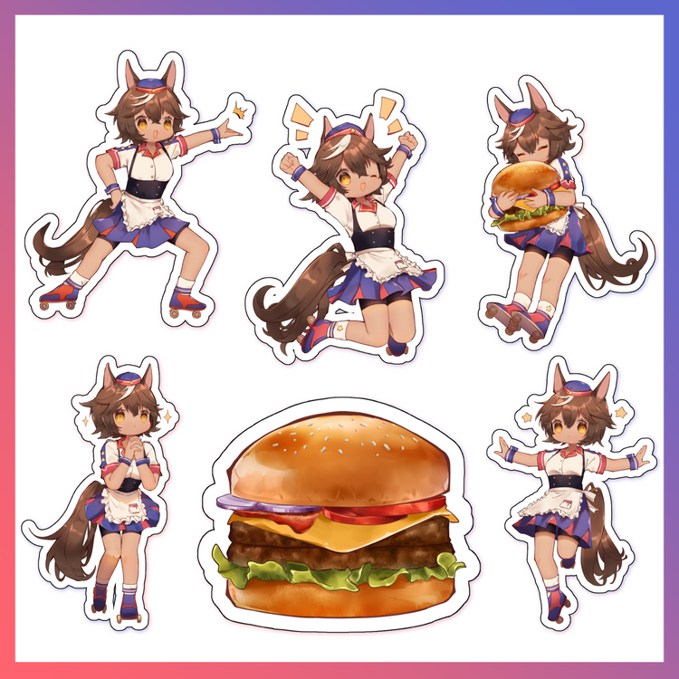 Tomoe Umari Sticker Pack [PREORDER]