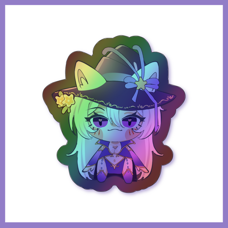 Kino Chibi Holo Sticker